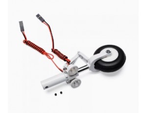 Freewing F-22 Raptor 80mm EDF Jet Nose Landing Gear Strut & Wheel Part 